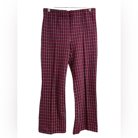 Anthropologie Margot Kick Flare Printed Pants by Maeve Size Small NWT - Picture 5 of 8